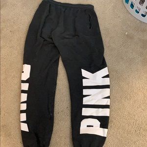 these are pink sweatpants i recently bought.